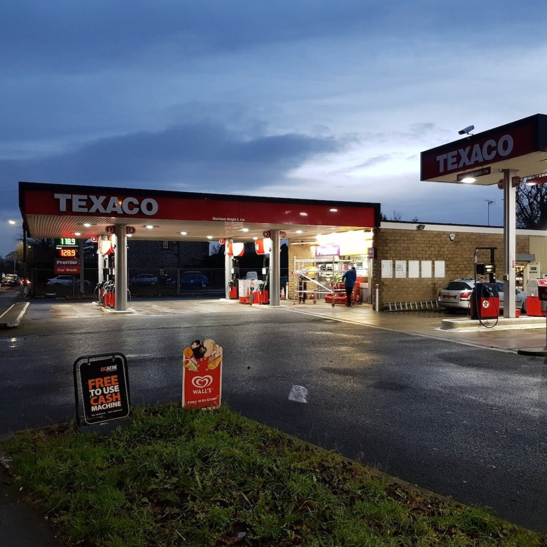 LED Canopy Forecourt Petrol Station Lights