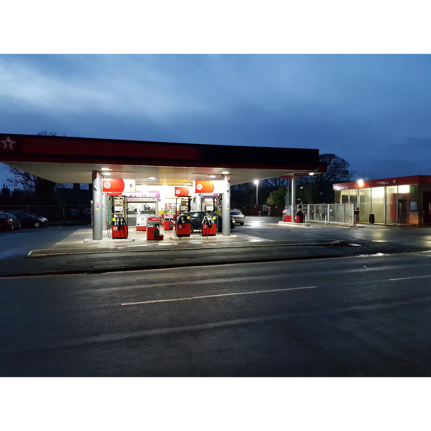LED Canopy Forecourt Petrol Station Lights