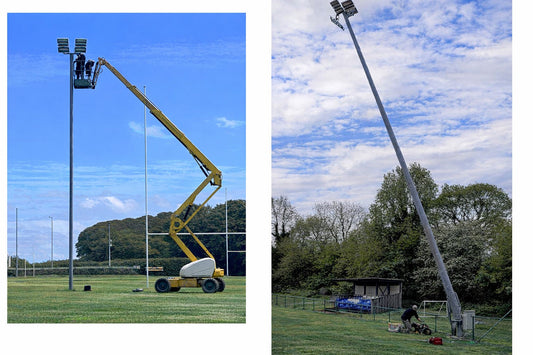 Base Hinged Lighting Pole 3 - 24 meters high