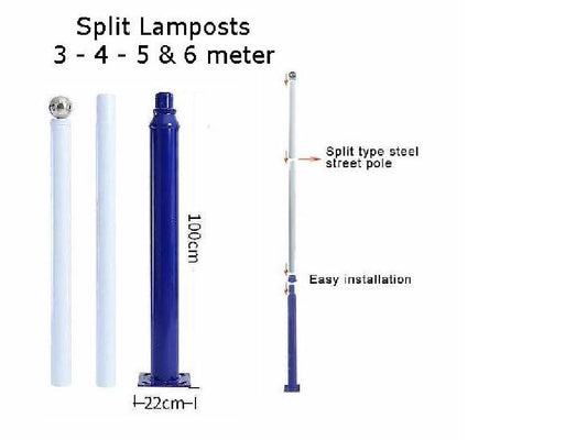 Lamposts up to 6 meter